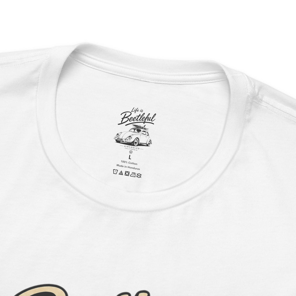 Beetle Therapy Tee — Vintage VW Beetle Surfboard Graphic T-Shirt
