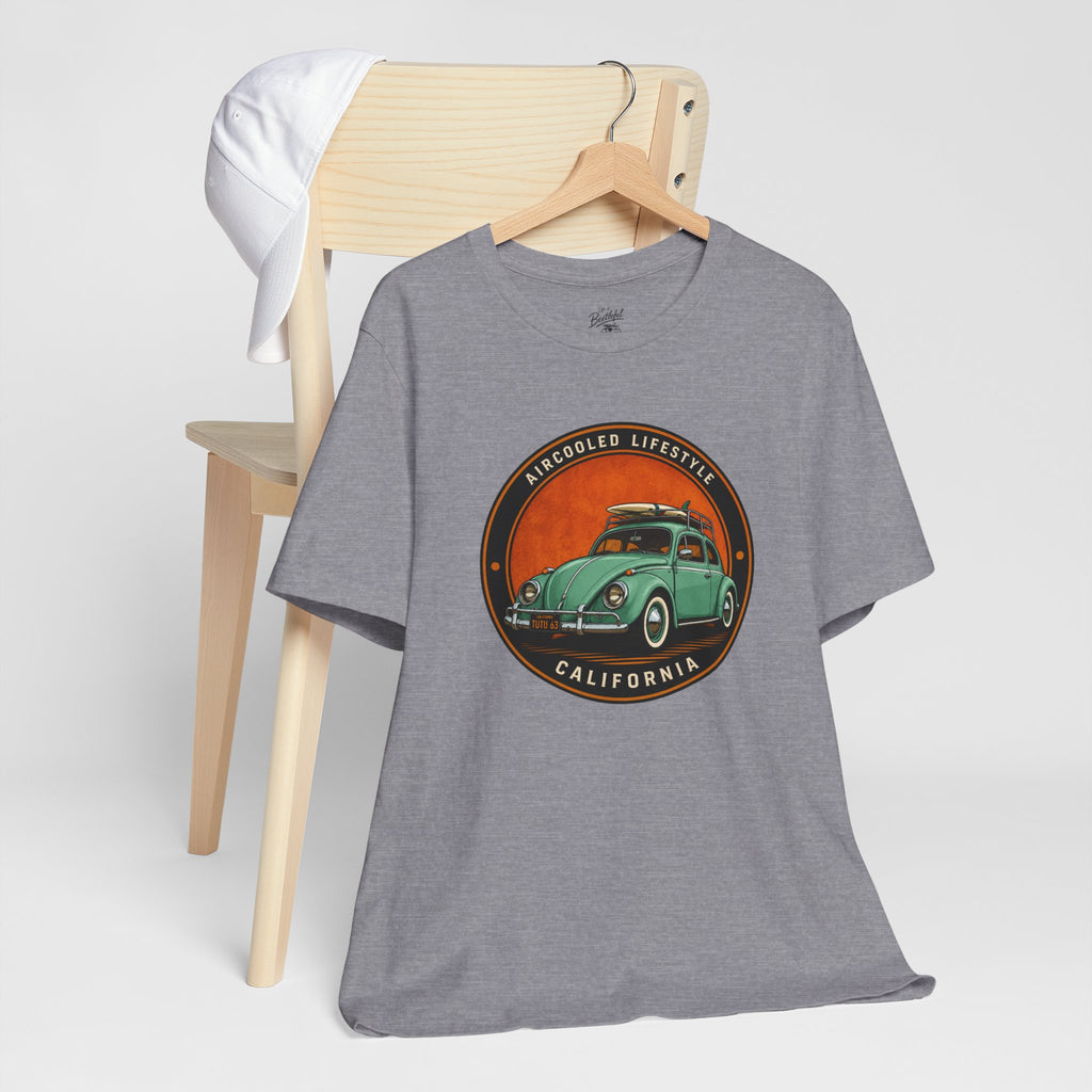 Vintage VW Beetle California T-Shirt — Aircooled Lifestyle Graphic Tee