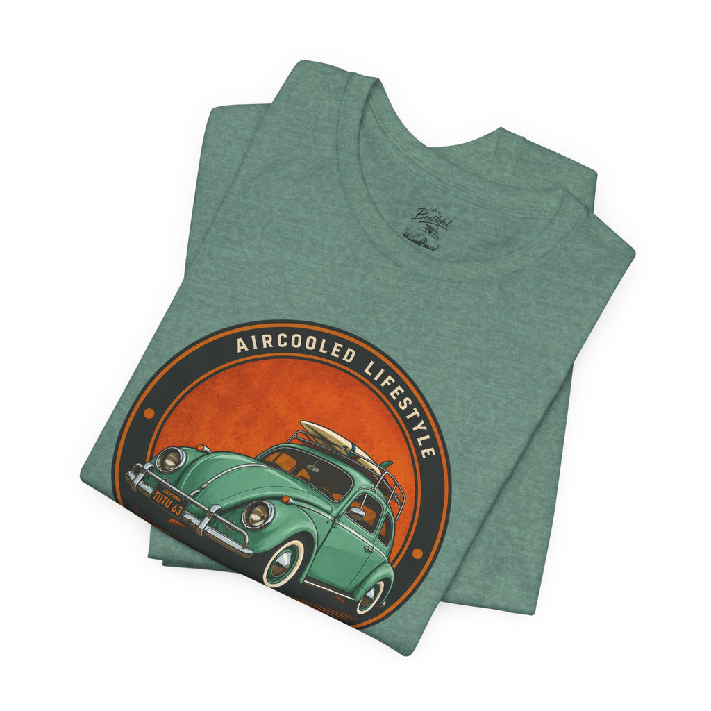 Vintage VW Beetle California T-Shirt — Aircooled Lifestyle Graphic Tee