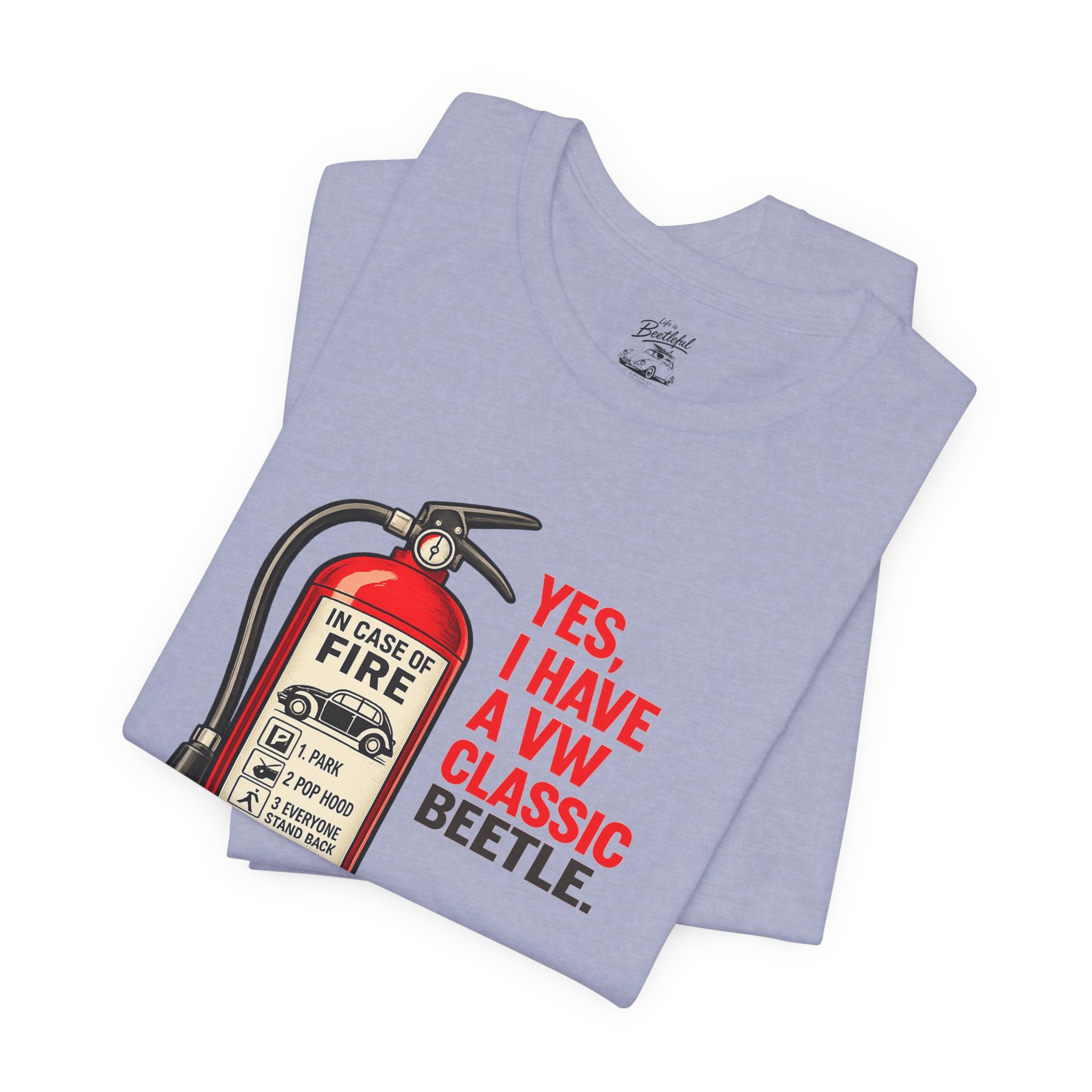 Vintage Beach Sunset Tee – 'Beachtiful' Retro Surf Wagon Shirt