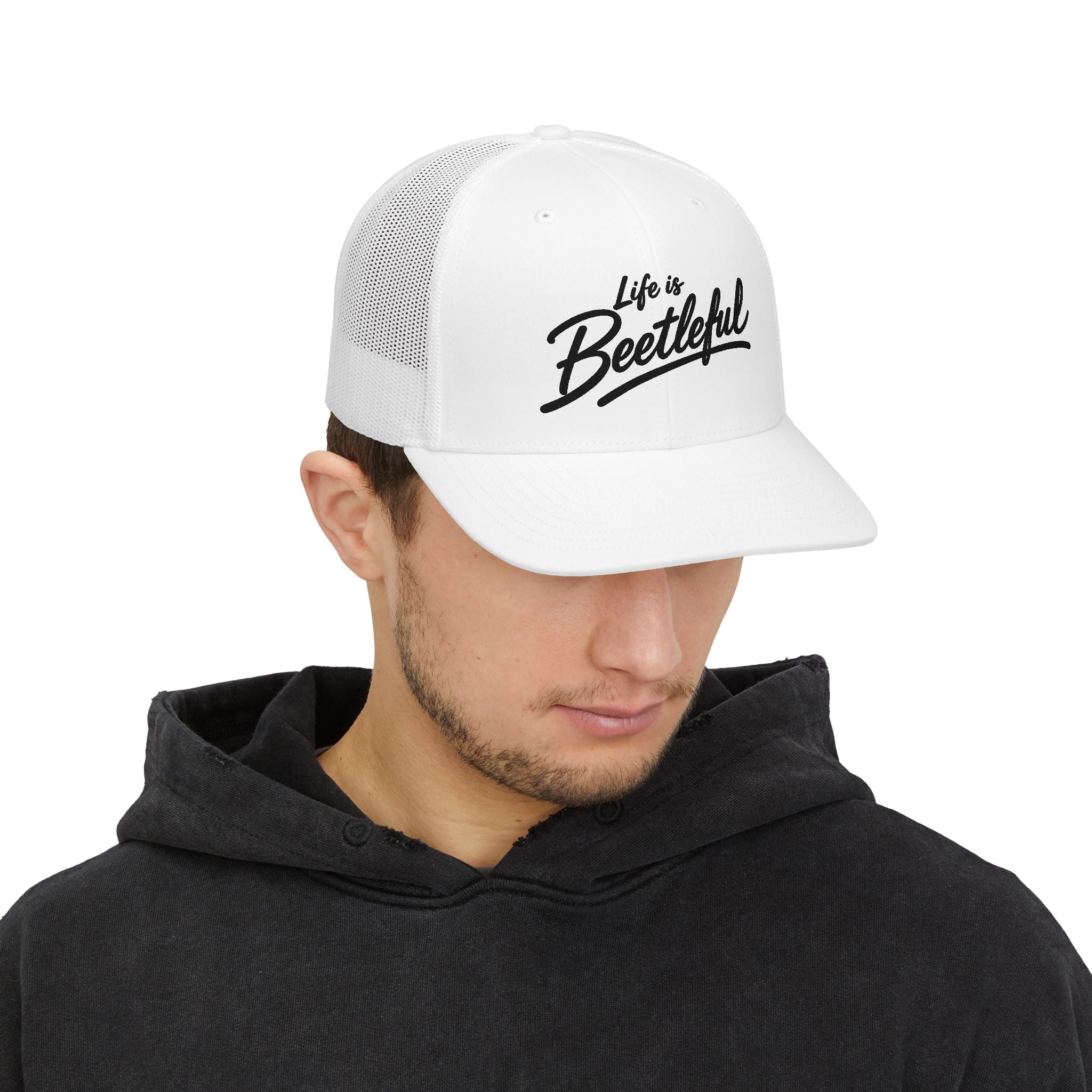Life is Beetleful Vintage VW Trucker Cap