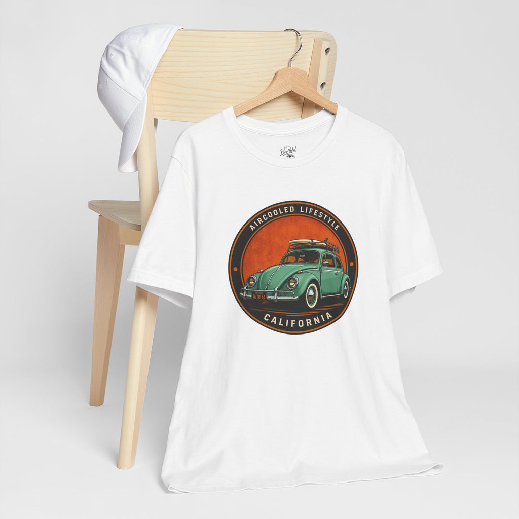 Vintage VW Beetle California T-Shirt — Aircooled Lifestyle Graphic Tee