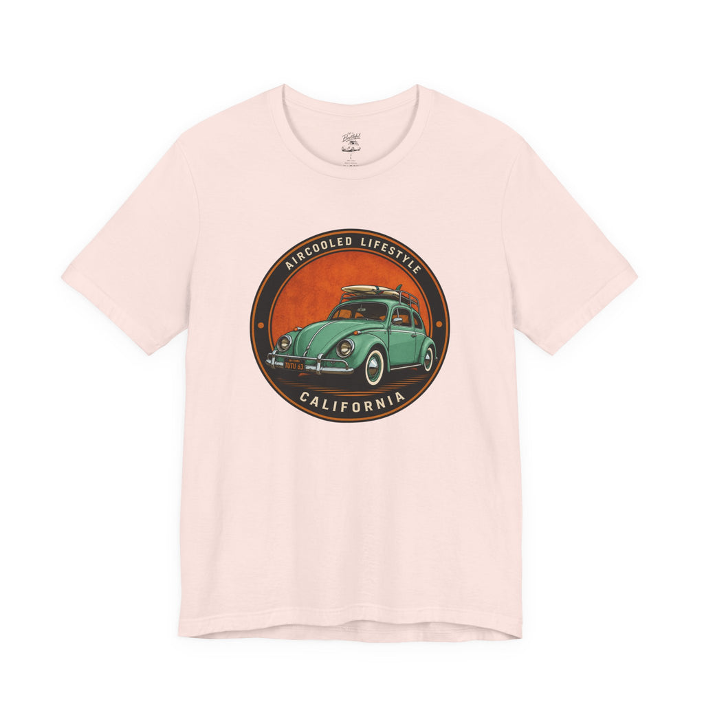 Vintage VW Beetle California T-Shirt — Aircooled Lifestyle Graphic Tee