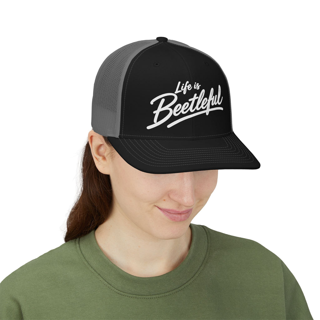 Life is Beetleful Vintage VW Trucker Cap
