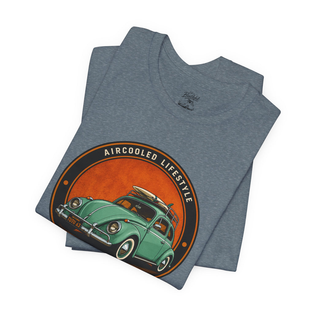 Vintage VW Beetle California T-Shirt — Aircooled Lifestyle Graphic Tee