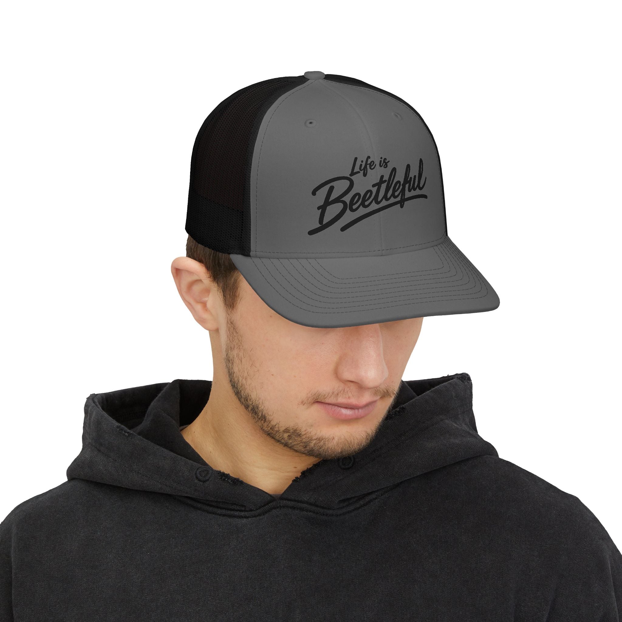 Life is Beetleful Vintage VW Trucker Cap