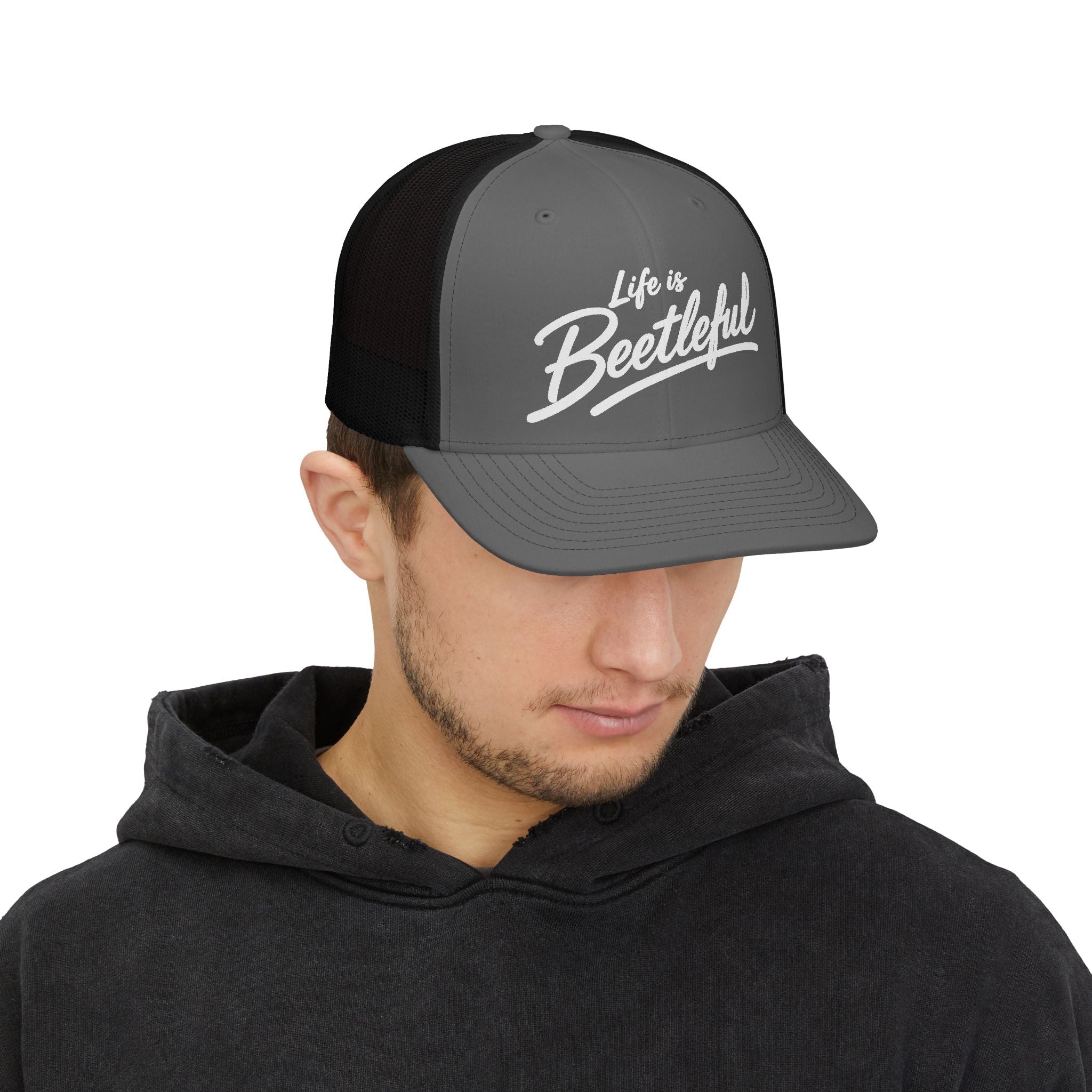 Life is Beetleful Vintage VW Trucker Cap