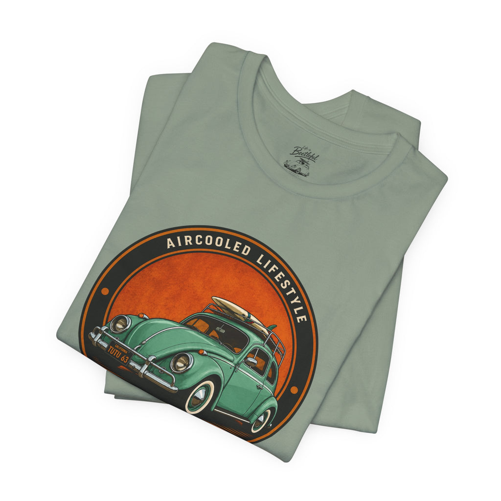 Vintage VW Beetle California T-Shirt — Aircooled Lifestyle Graphic Tee