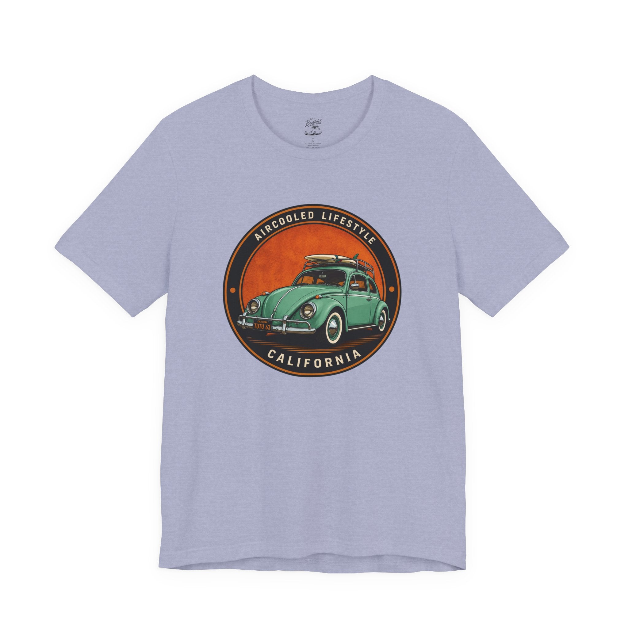 Vintage VW Beetle California T-Shirt — Aircooled Lifestyle Graphic Tee