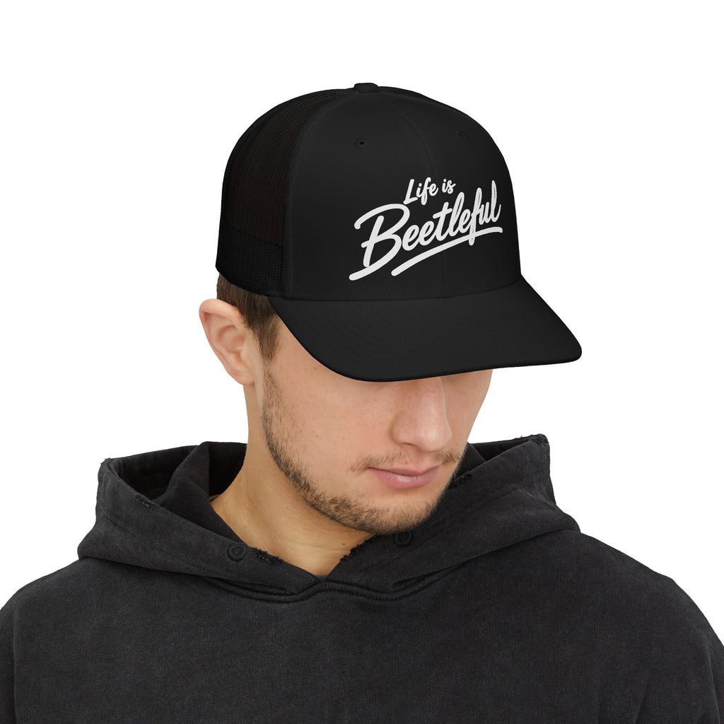 Life is Beetleful Vintage VW Trucker Cap