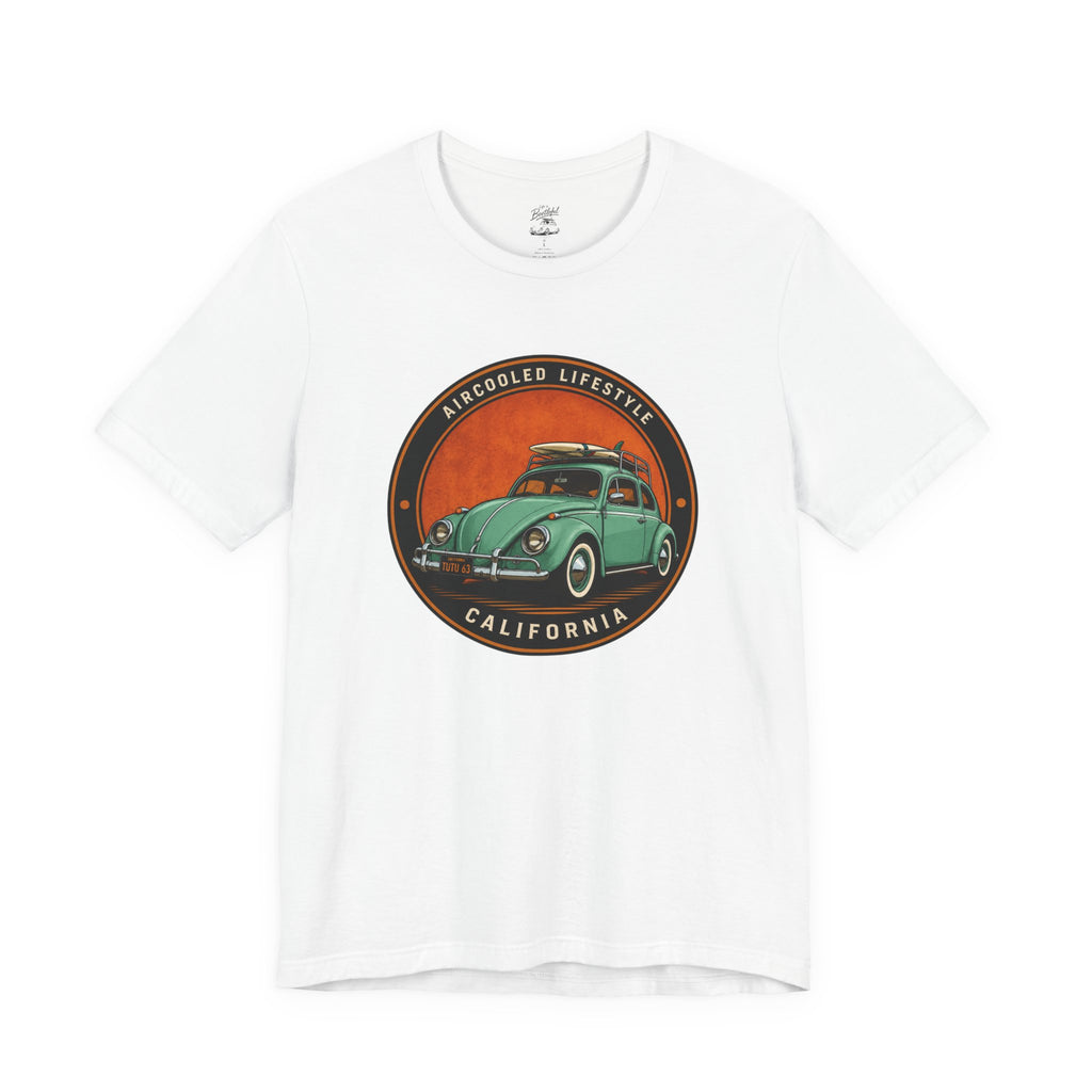Vintage VW Beetle California T-Shirt — Aircooled Lifestyle Graphic Tee