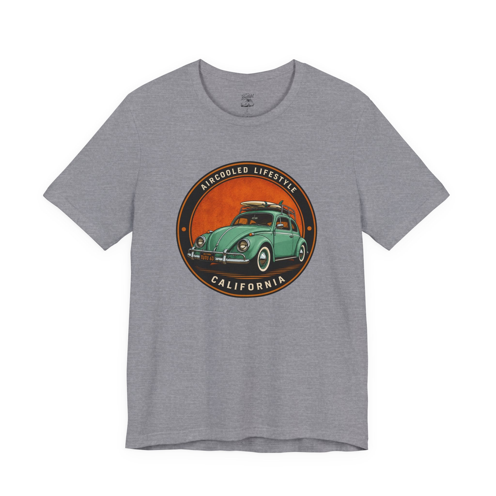 Vintage VW Beetle California T-Shirt — Aircooled Lifestyle Graphic Tee